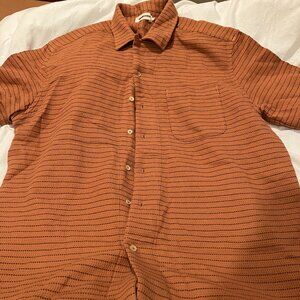 Short Sleeve California in Red Pique
